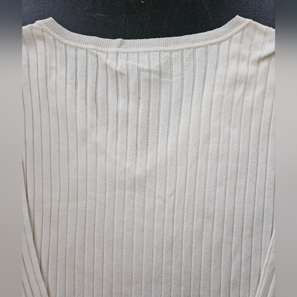 NWT - Silk Blend Style&co. Winter White Festive Jersey - Size XL - Picture 6 of 10